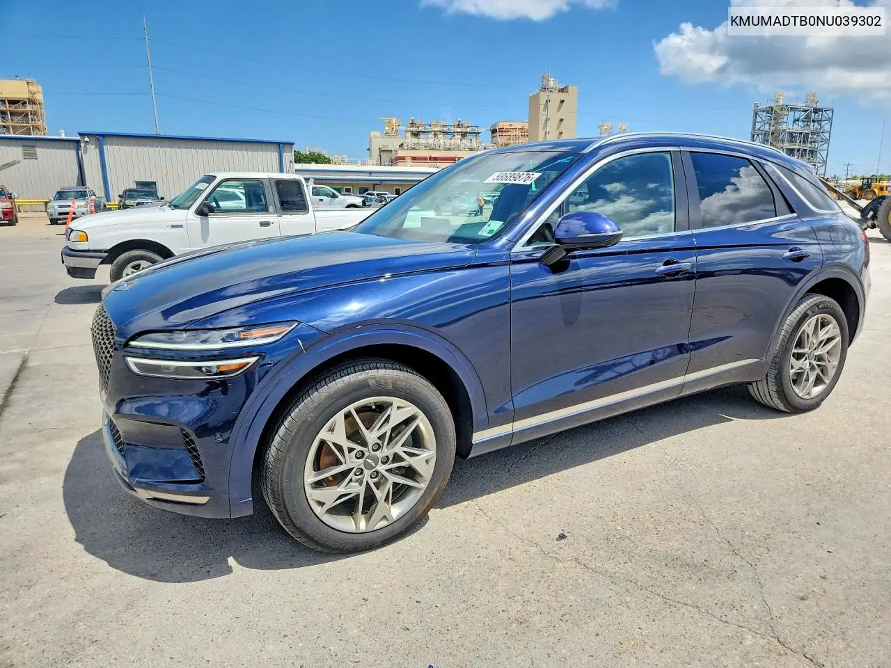 2022 Genesis Gv70 2.5T Standard VIN: KMUMADTB0NU039302 Lot: 58689876