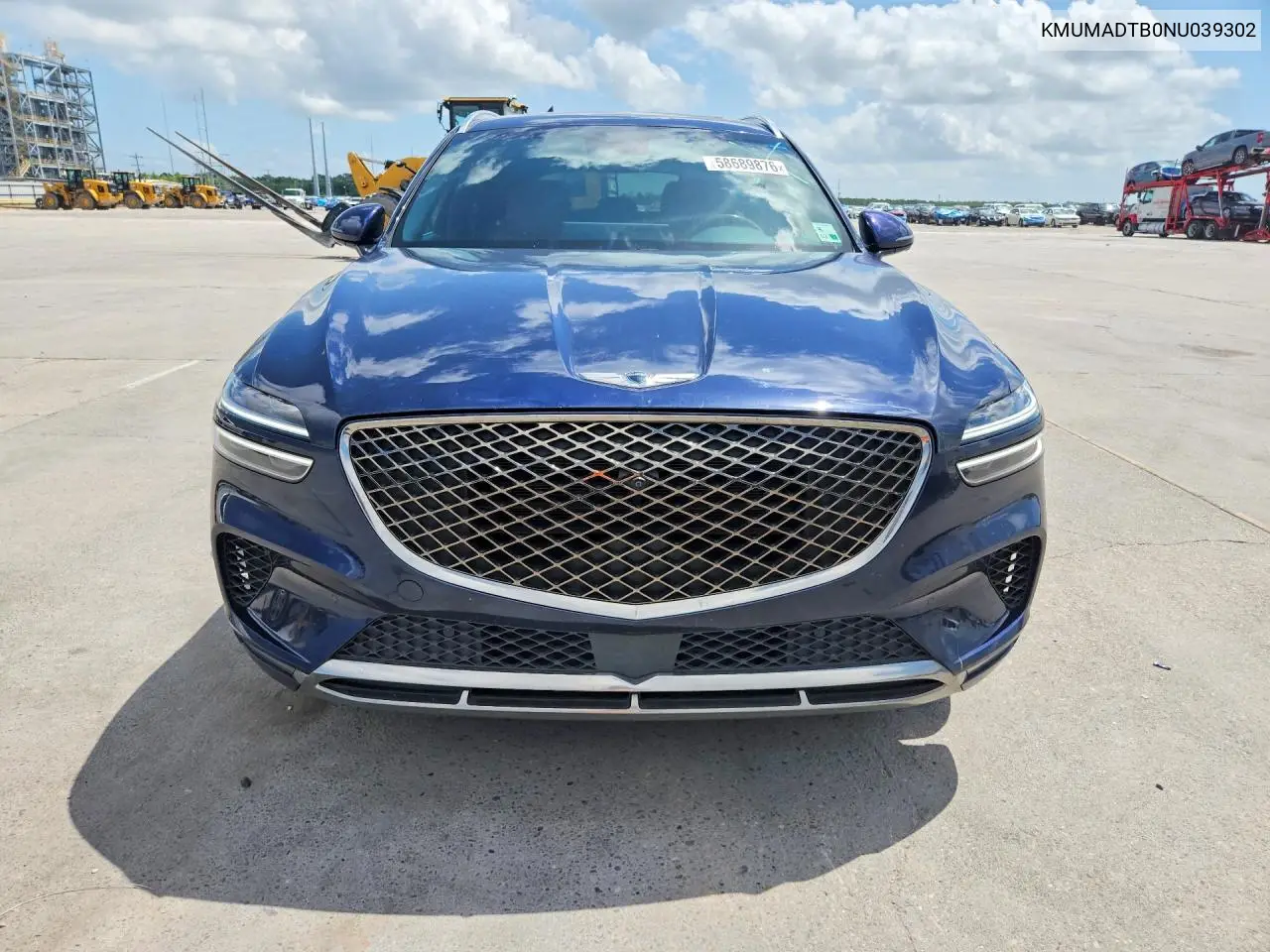 2022 Genesis Gv70 2.5T Standard VIN: KMUMADTB0NU039302 Lot: 58689876