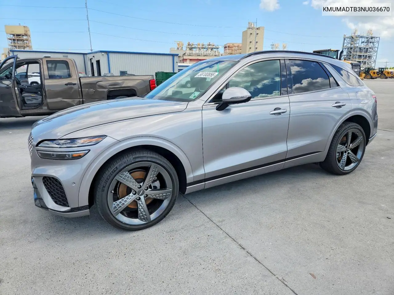 2022 Genesis Gv70 2.5T Standard VIN: KMUMADTB3NU036670 Lot: 58700856