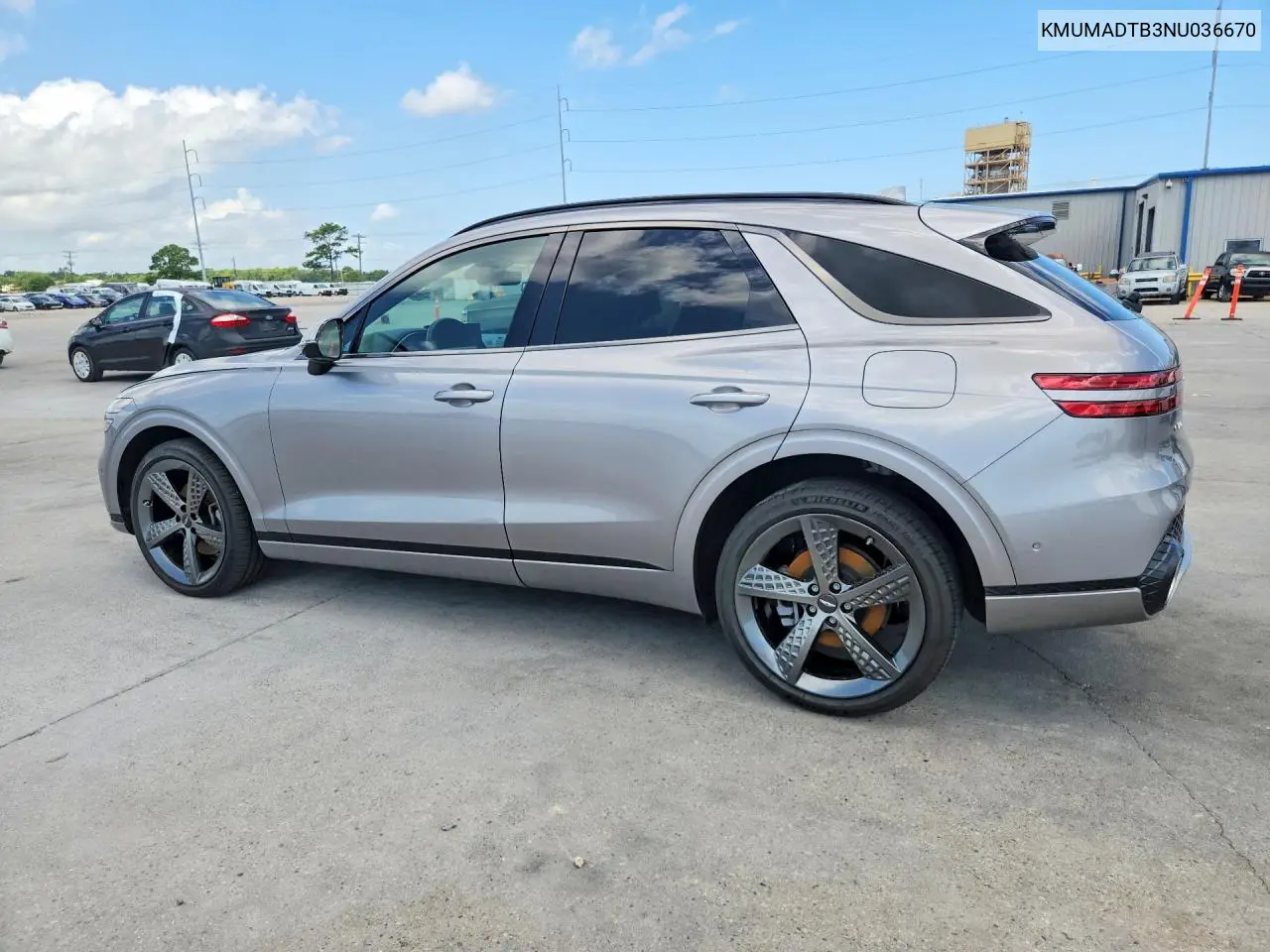 2022 Genesis Gv70 2.5T Standard VIN: KMUMADTB3NU036670 Lot: 58700856