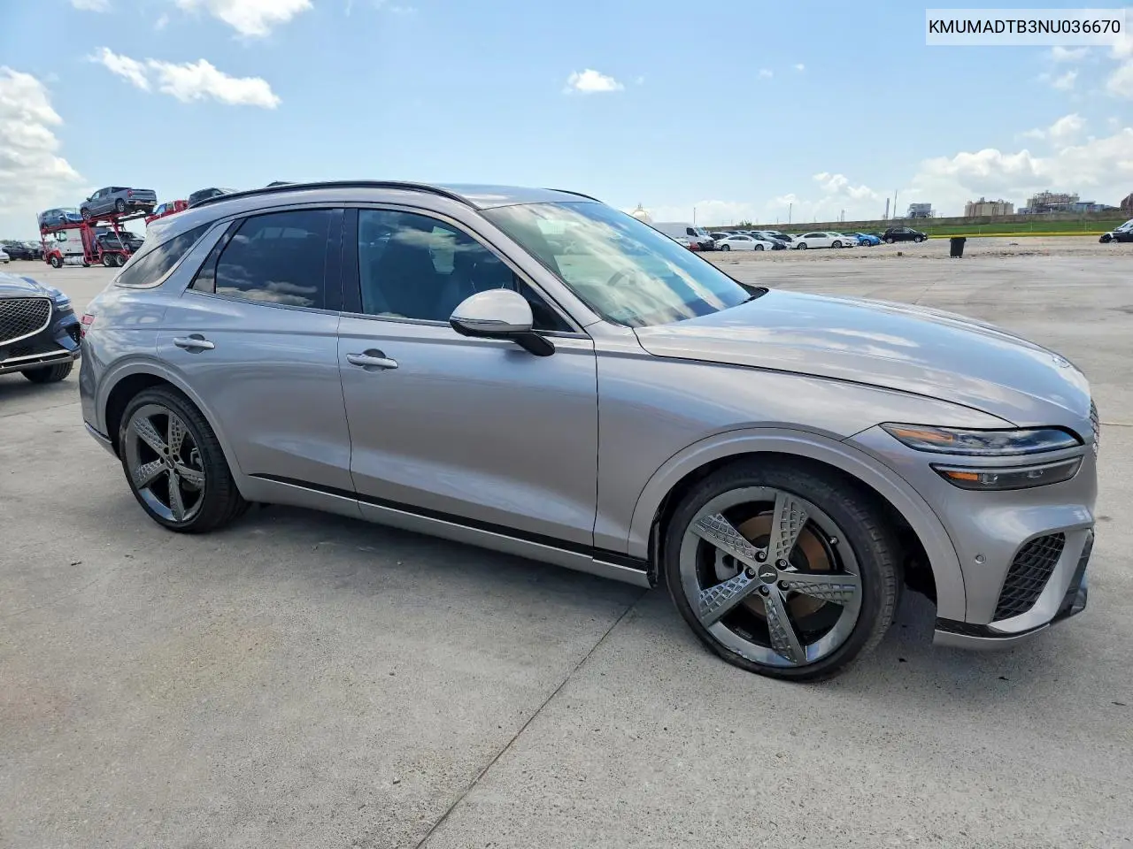 2022 Genesis Gv70 2.5T Standard VIN: KMUMADTB3NU036670 Lot: 58700856