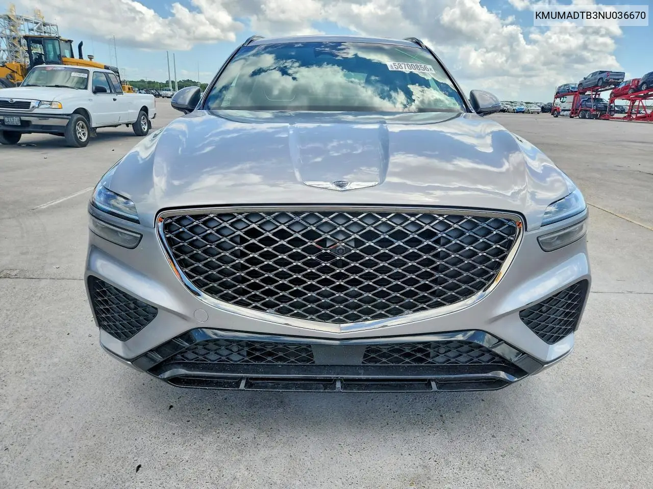 2022 Genesis Gv70 2.5T Standard VIN: KMUMADTB3NU036670 Lot: 58700856