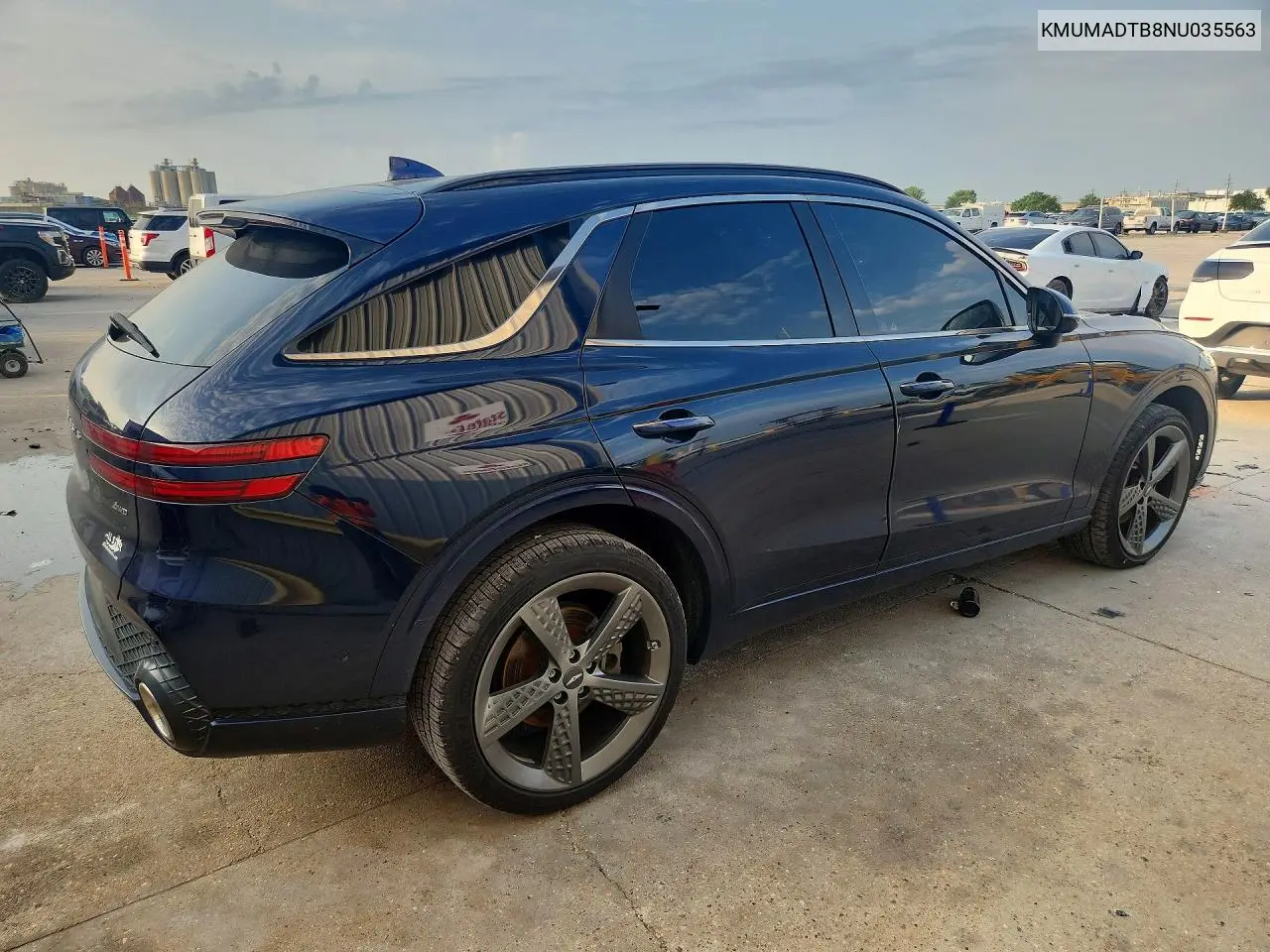 2022 Genesis Gv70 2.5T Standard VIN: KMUMADTB8NU035563 Lot: 58796616