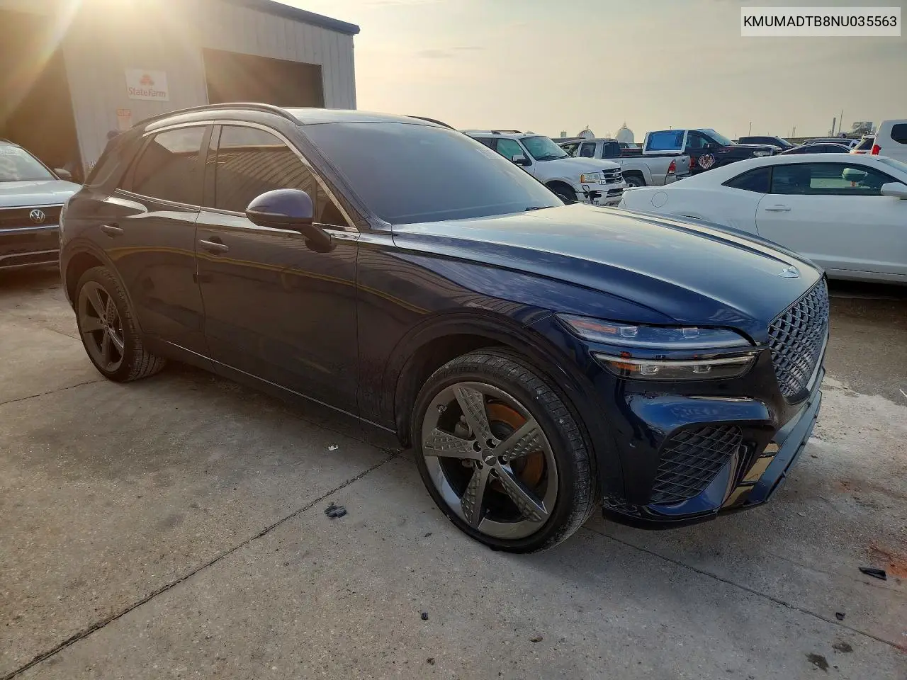 2022 Genesis Gv70 2.5T Standard VIN: KMUMADTB8NU035563 Lot: 58796616