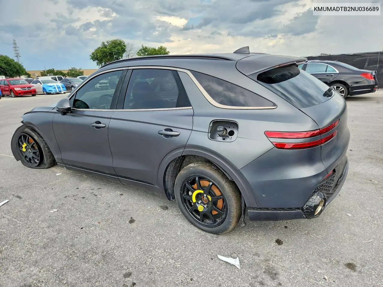 2022 Genesis Gv70 2.5T Standard VIN: KMUMADTB2NU036689 Lot: 59071406