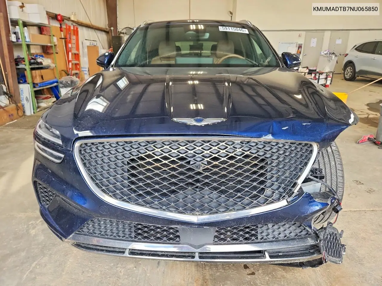 2022 Genesis Gv70 2.5T Standard VIN: KMUMADTB7NU065850 Lot: 59115046