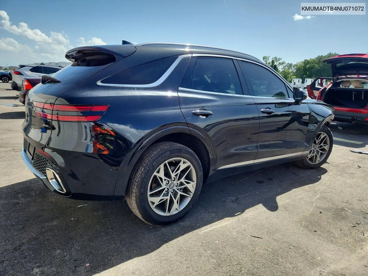 2022 Genesis Gv70 2.5T Standard VIN: KMUMADTB4NU071072 Lot: 61388066