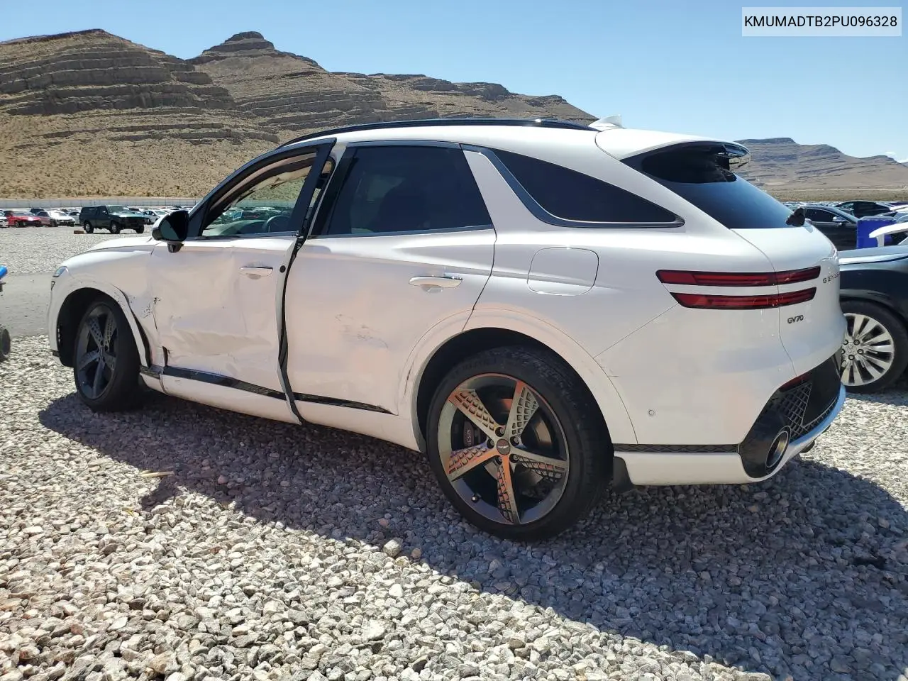 2023 Genesis Gv70 2.5T Standard VIN: KMUMADTB2PU096328 Lot: 49452356