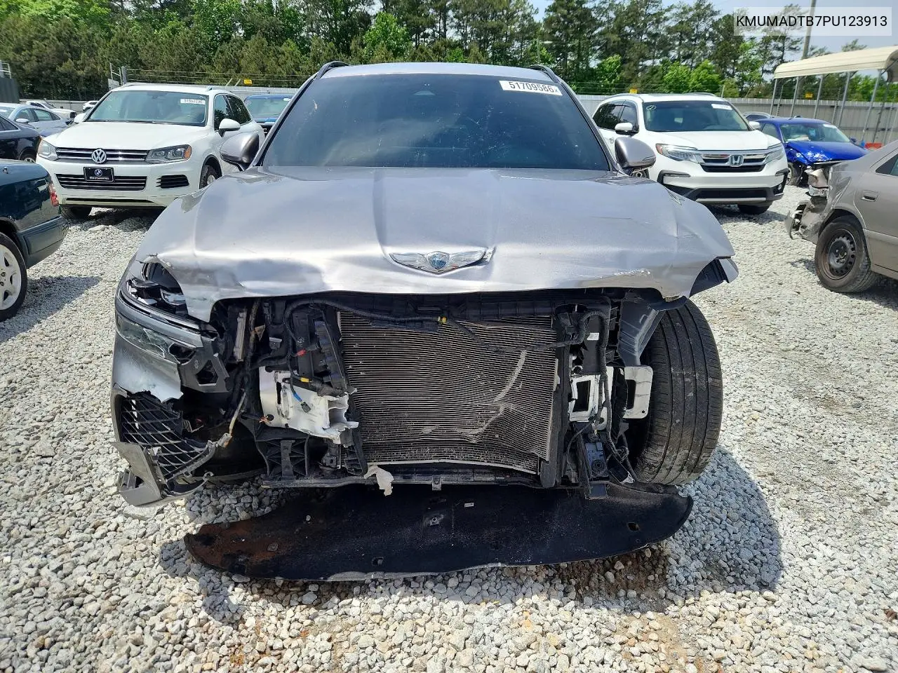 2023 Genesis Gv70 2.5T Standard VIN: KMUMADTB7PU123913 Lot: 51709586
