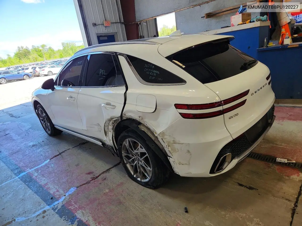 2023 Genesis Gv70 2.5T Standard VIN: KMUMADTB8PU120227 Lot: 54514136