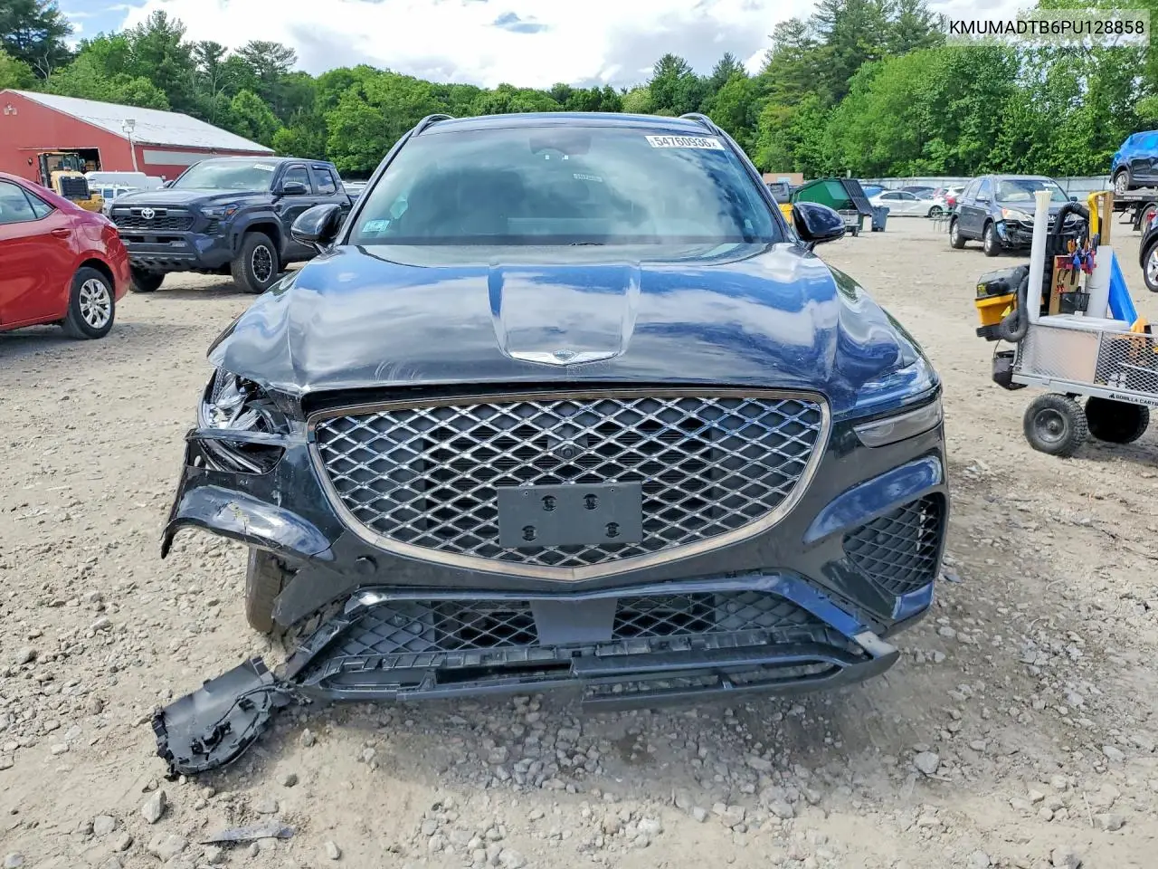 2023 Genesis Gv70 2.5T Standard VIN: KMUMADTB6PU128858 Lot: 54760936