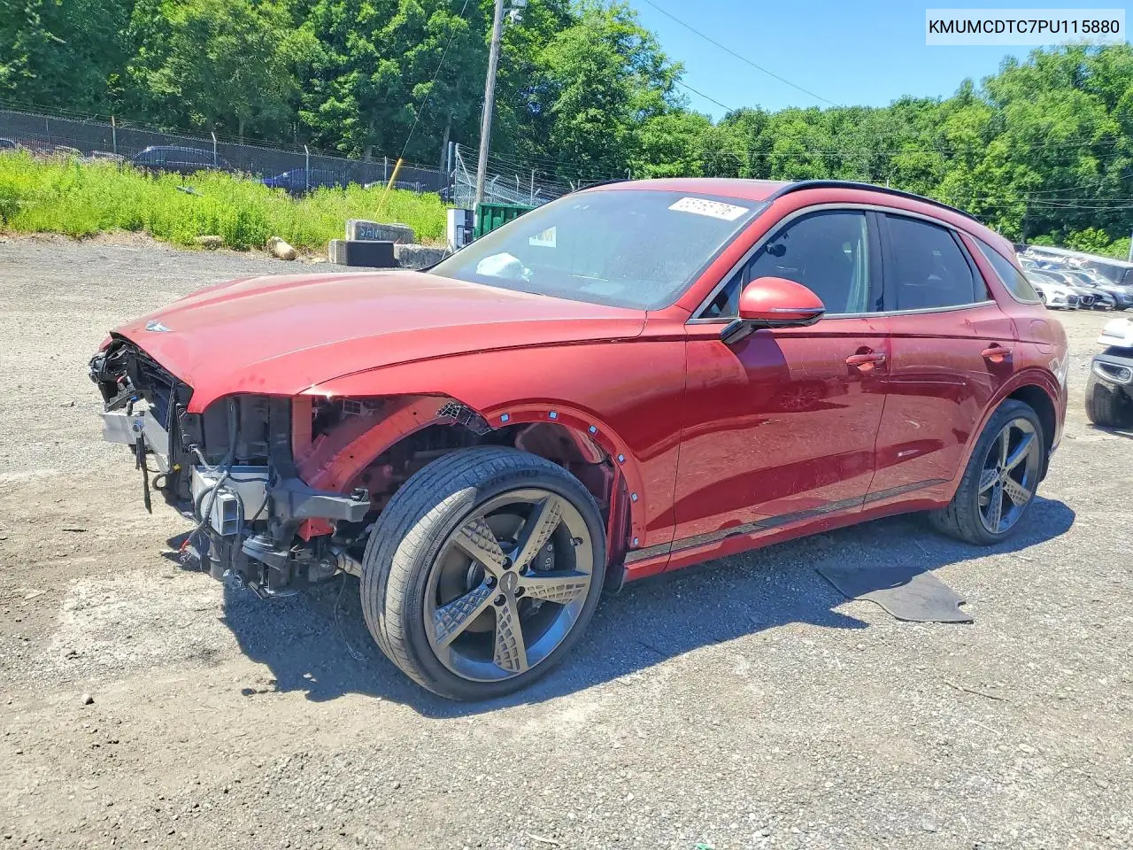 2023 Genesis Gv70 3.5T Sport VIN: KMUMCDTC7PU115880 Lot: 55165706