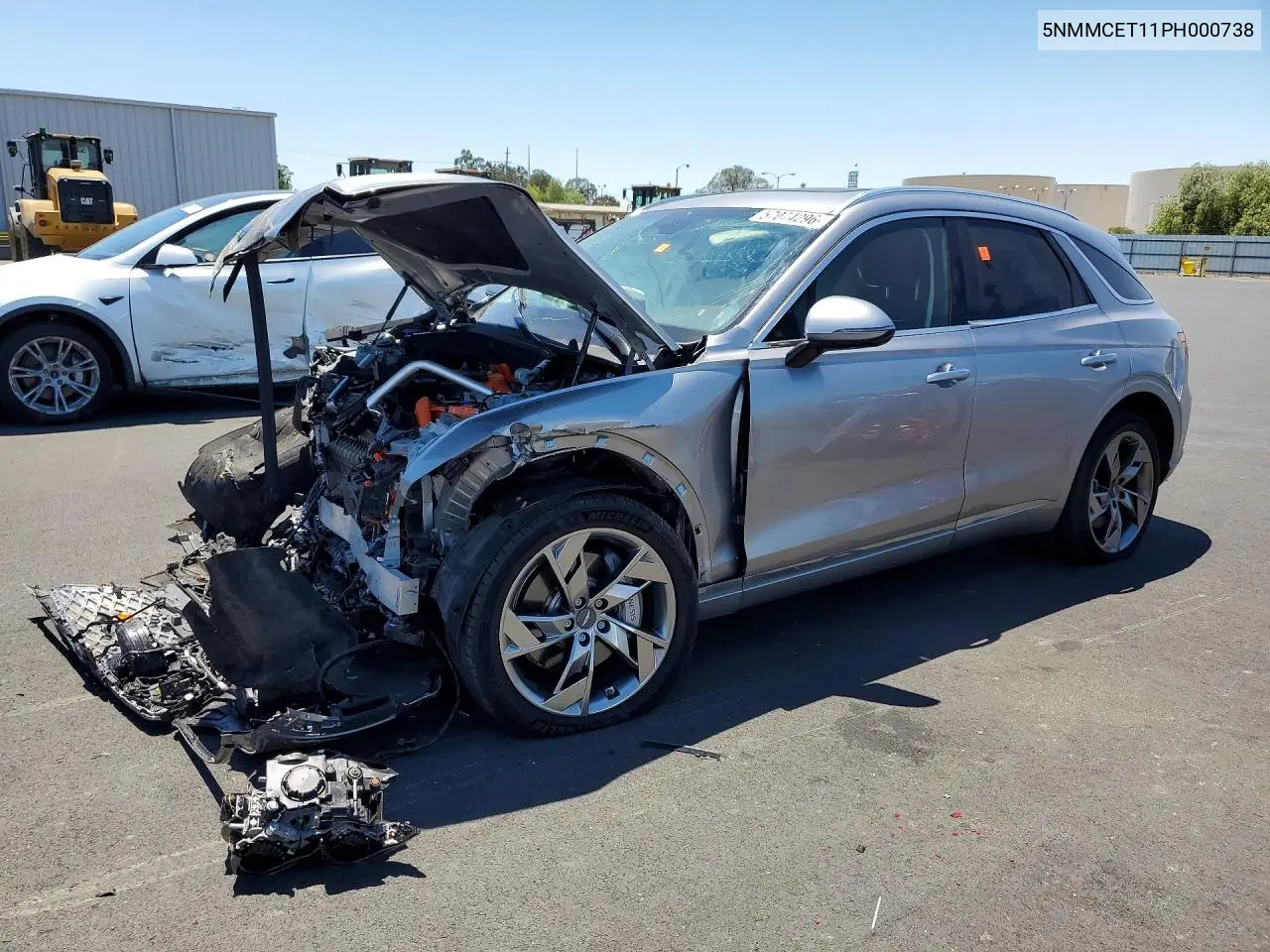 2023 Genesis Electrified Gv70 Base VIN: 5NMMCET11PH000738 Lot: 57074296