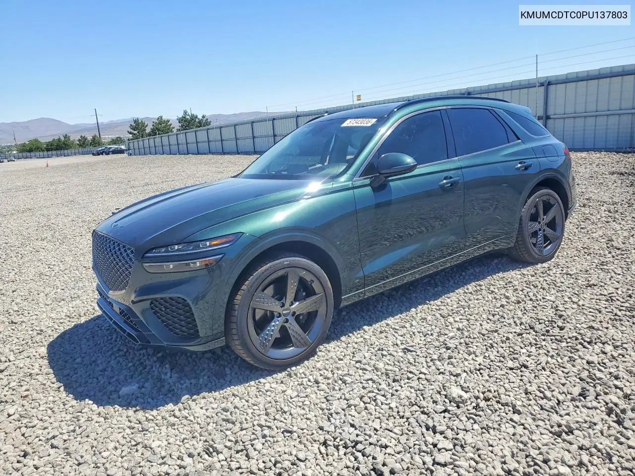 2023 Genesis Gv70 3.5T Sport VIN: KMUMCDTC0PU137803 Lot: 57343036