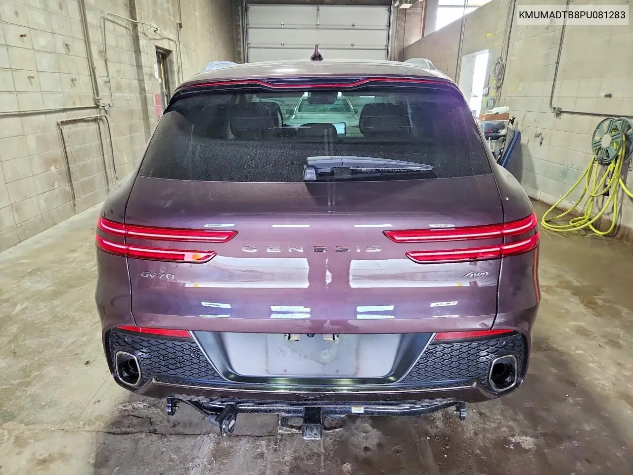 2023 Genesis Gv70 2.5T Standard VIN: KMUMADTB8PU081283 Lot: 58281506