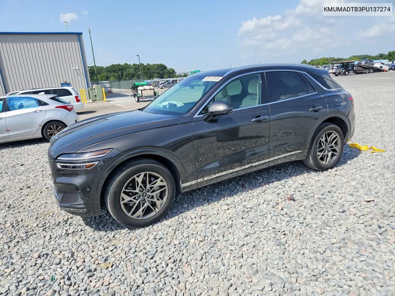2023 Genesis Gv70 2.5T Standard VIN: KMUMADTB3PU137274 Lot: 60137876