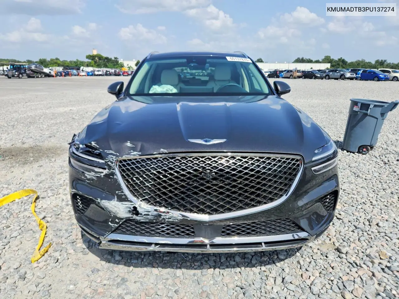 2023 Genesis Gv70 2.5T Standard VIN: KMUMADTB3PU137274 Lot: 60137876