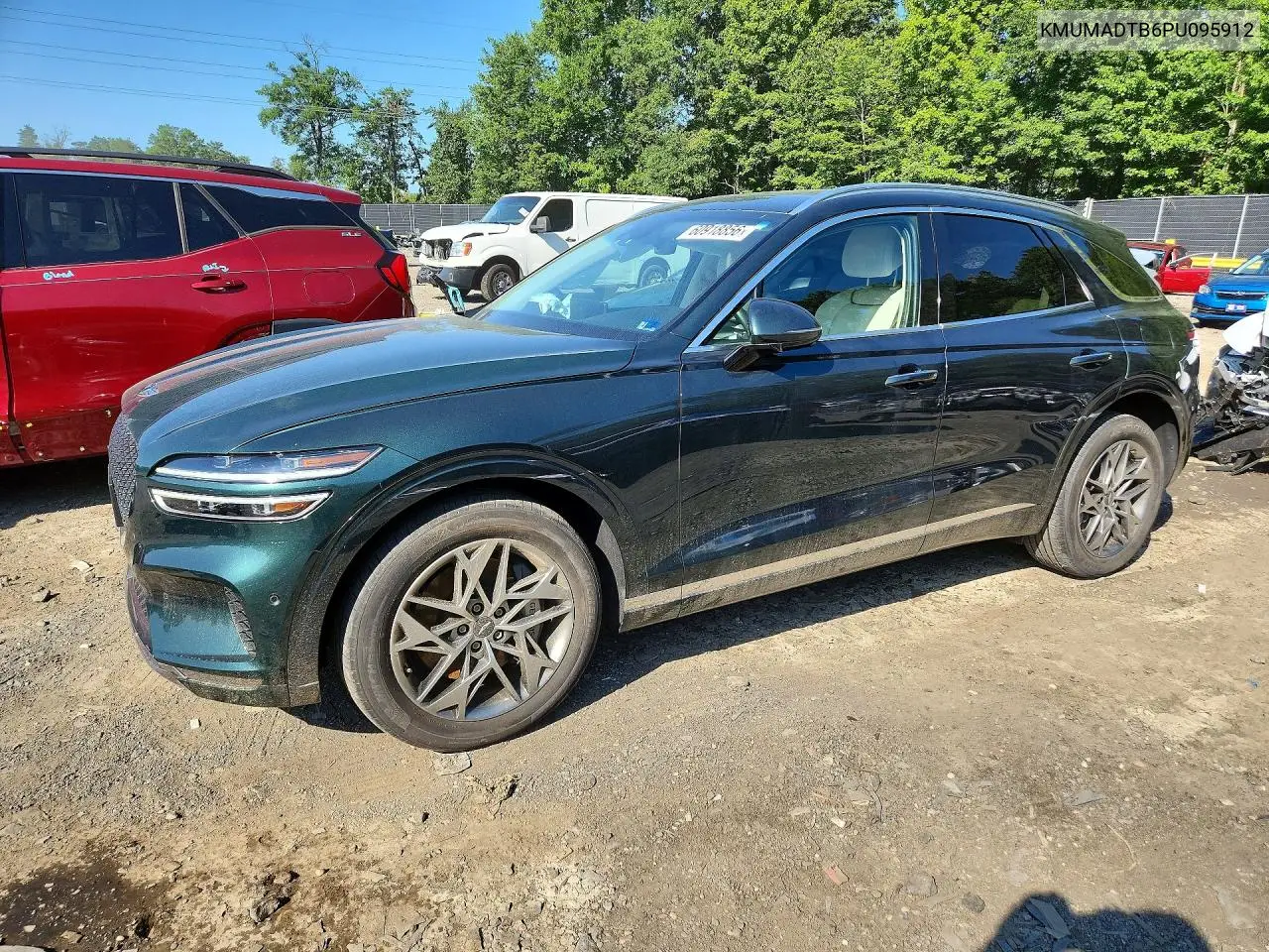 2023 Genesis Gv70 2.5T Standard VIN: KMUMADTB6PU095912 Lot: 60918856