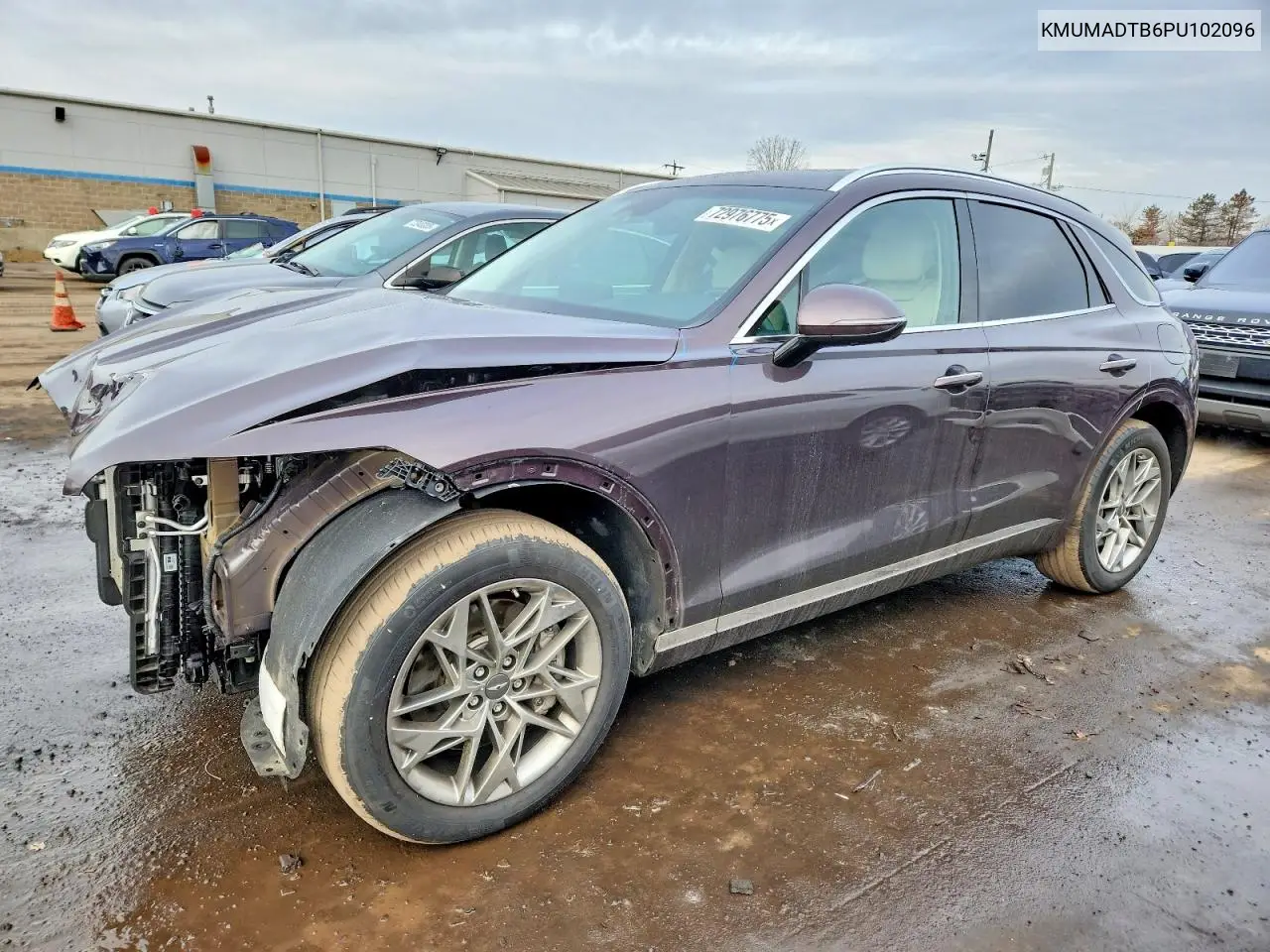2023 Genesis Gv70 Base VIN: KMUMADTB6PU102096 Lot: 72976775