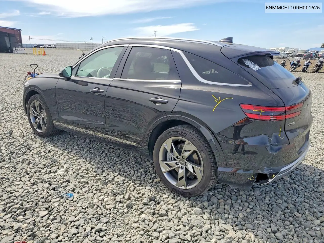 2024 Genesis Electrified Gv70 Base VIN: 5NMMCET10RH001625 Lot: 47656206