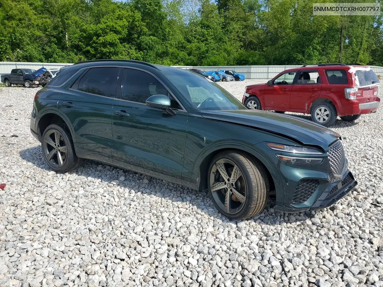 2024 Genesis Gv70 3.5T Sport VIN: 5NMMCDTCXRH007797 Lot: 55100606