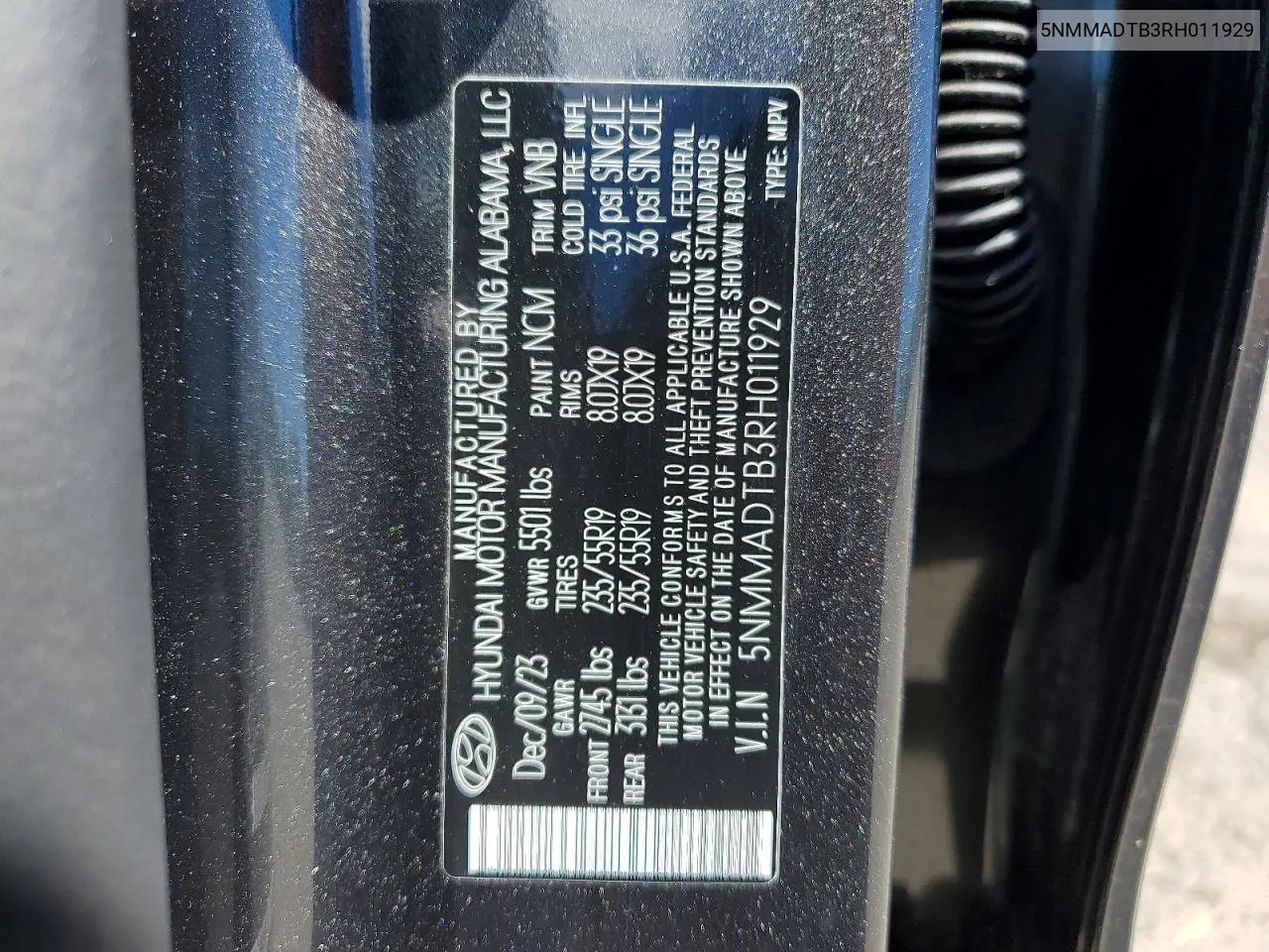 2024 Genesis Gv70 2.5T Standard VIN: 5NMMADTB3RH011929 Lot: 56354116
