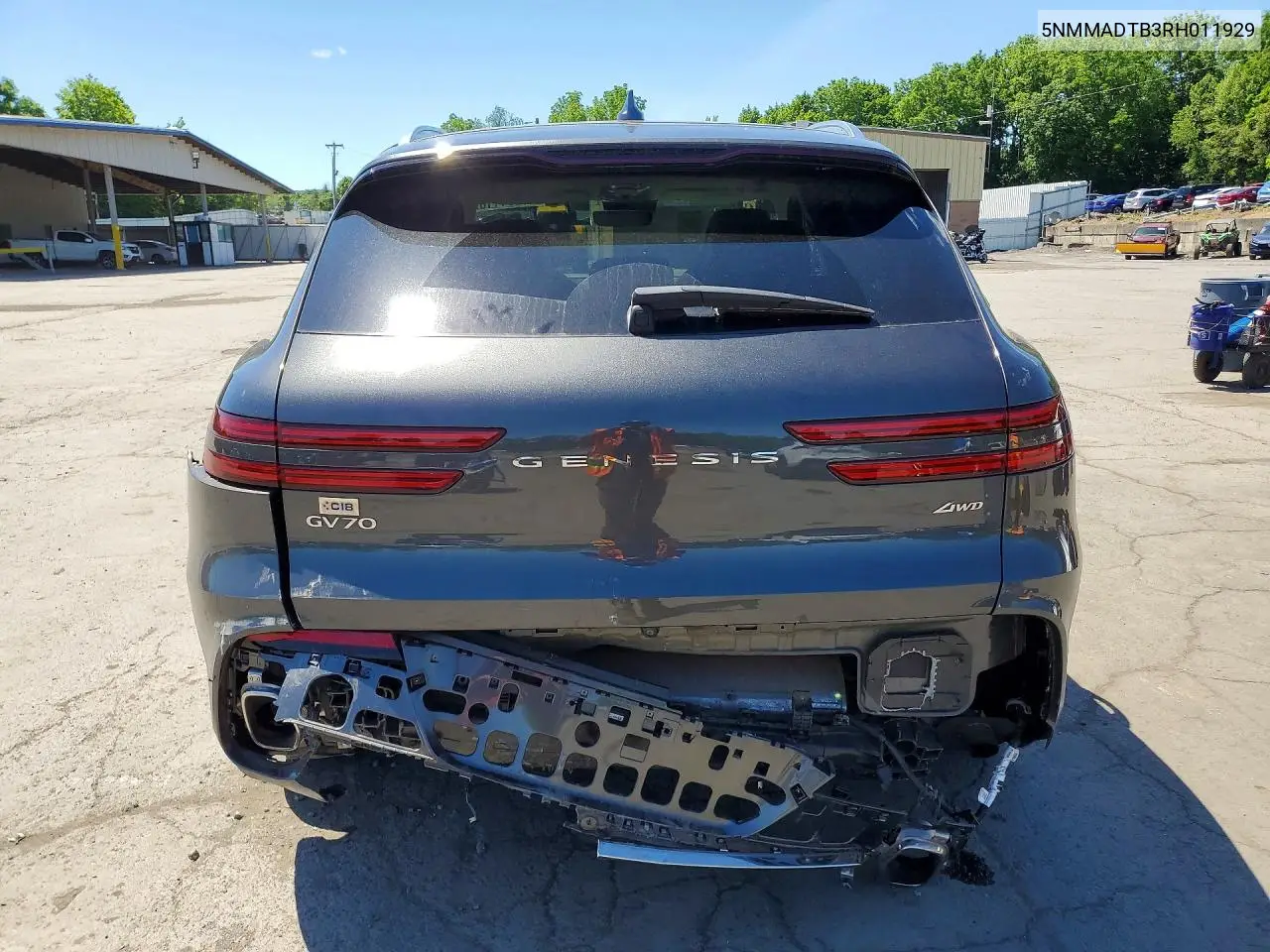 2024 Genesis Gv70 2.5T Standard VIN: 5NMMADTB3RH011929 Lot: 56354116