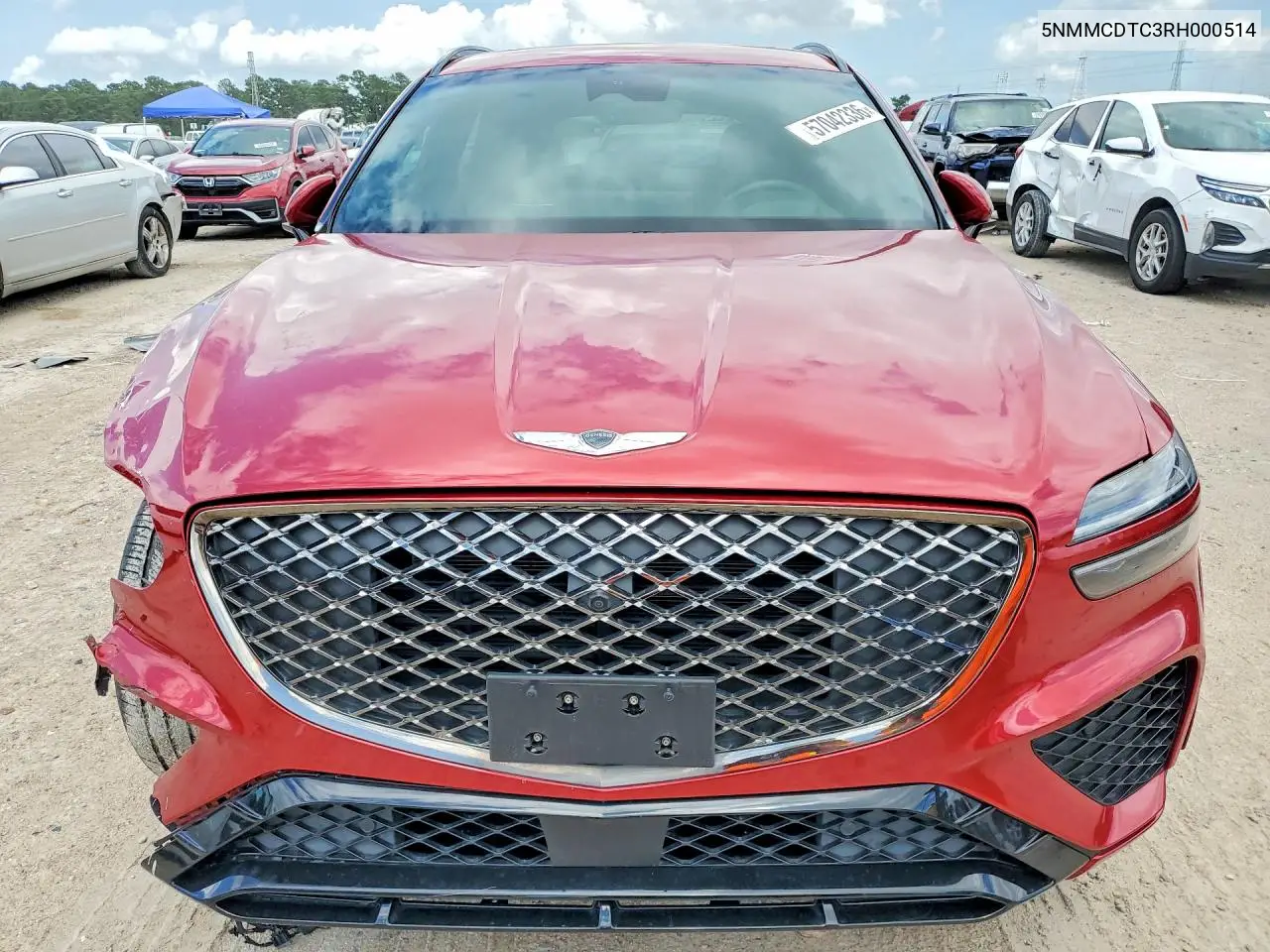 2024 Genesis Gv70 3.5T Sport VIN: 5NMMCDTC3RH000514 Lot: 57042336