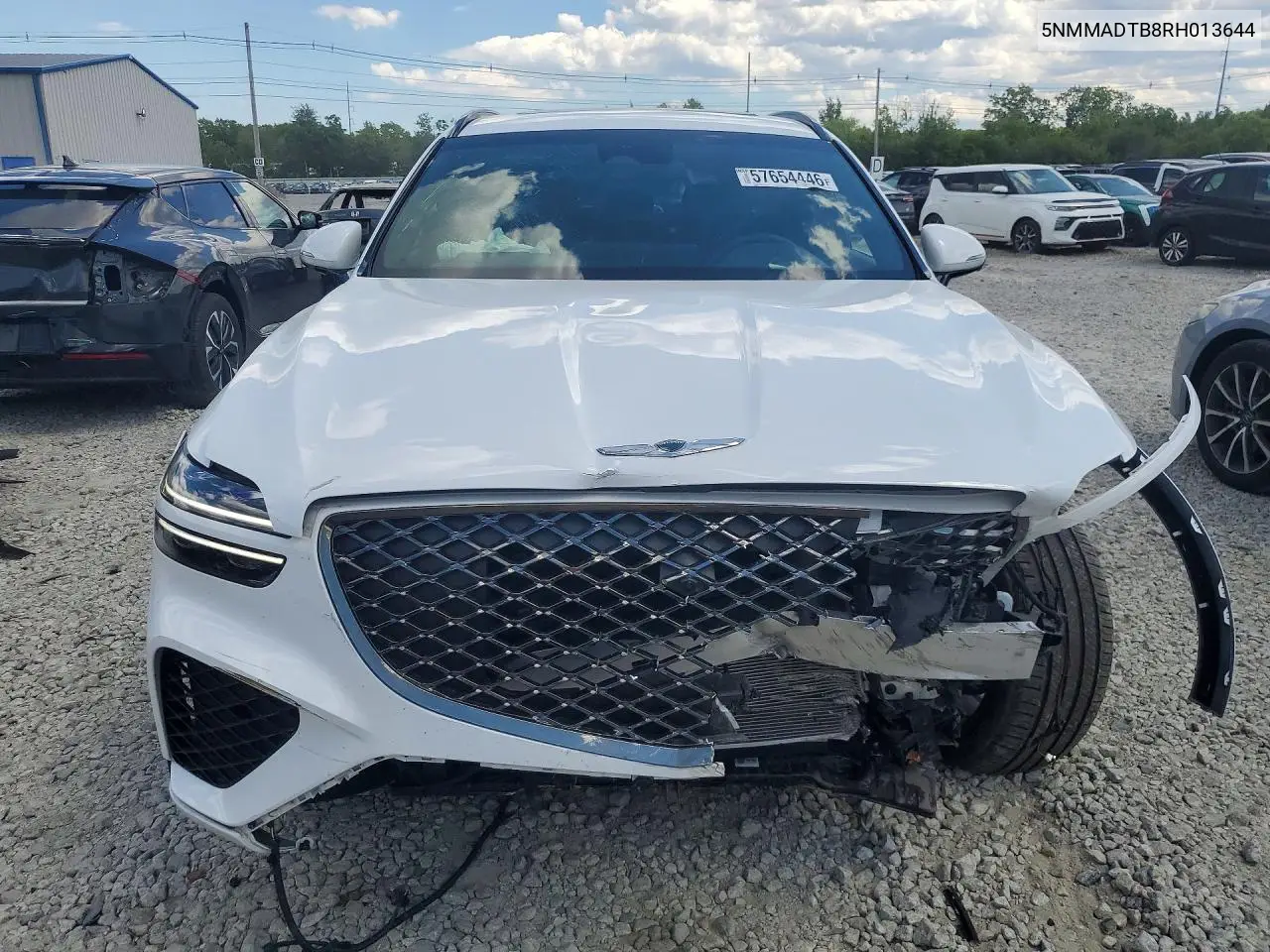 2024 Genesis Gv70 2.5T Standard VIN: 5NMMADTB8RH013644 Lot: 57654446
