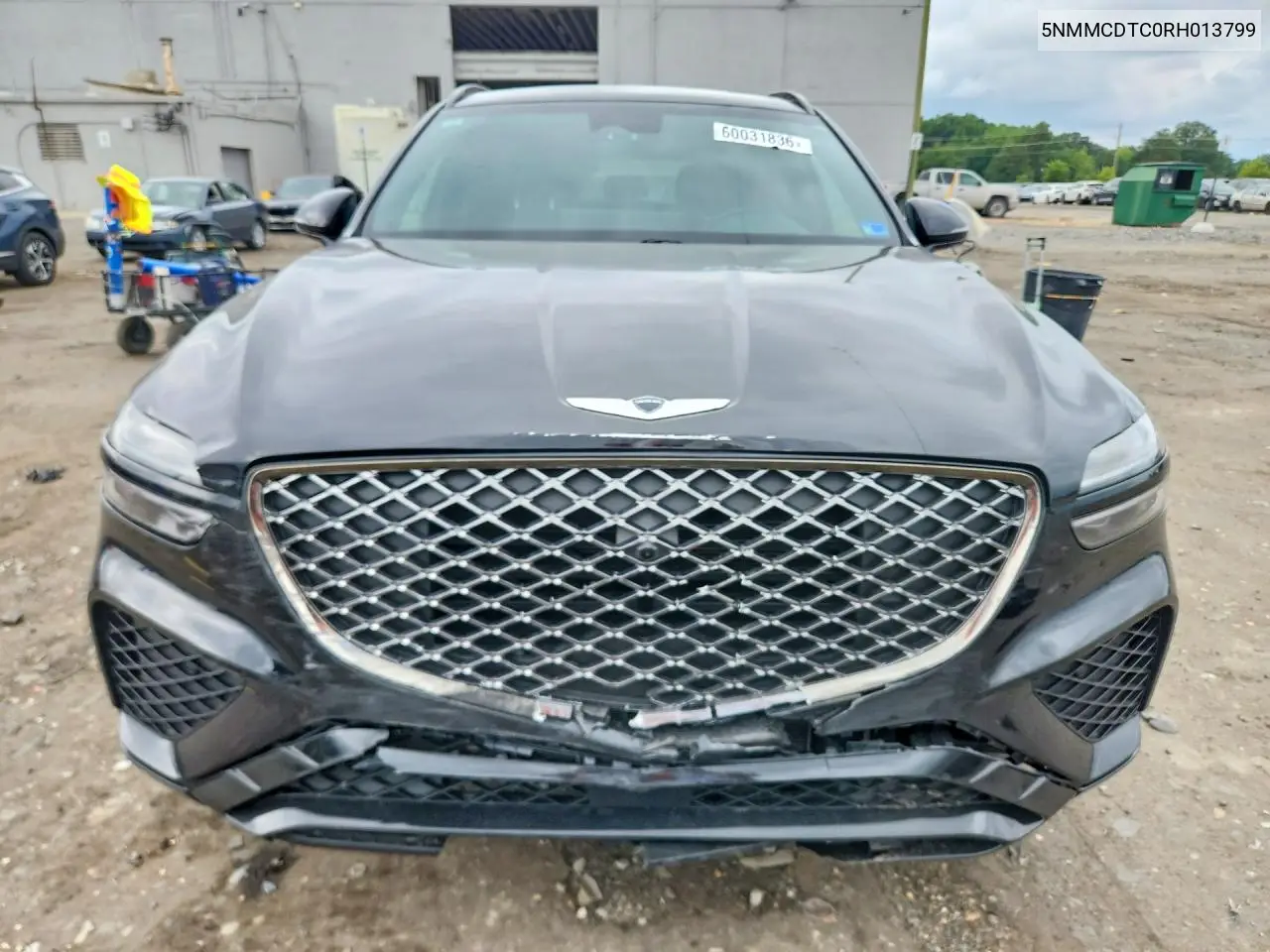 2024 Genesis Gv70 3.5T Sport VIN: 5NMMCDTC0RH013799 Lot: 60031836