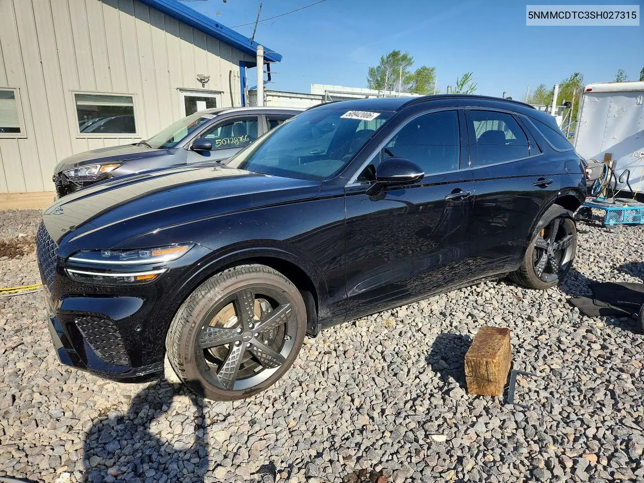 2025 Genesis Gv70 3.5T Sport VIN: 5NMMCDTC3SH027315 Lot: 50942006