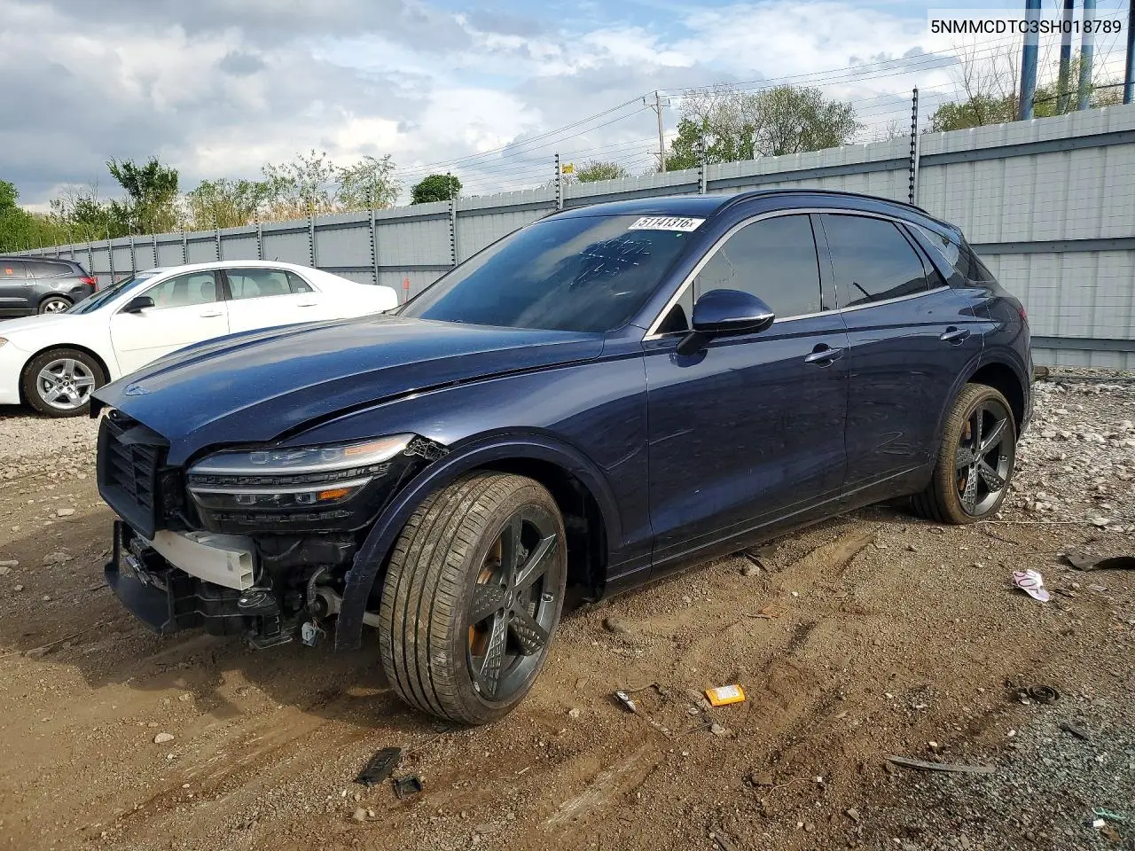 2025 Genesis Gv70 3.5T Sport VIN: 5NMMCDTC3SH018789 Lot: 51141316