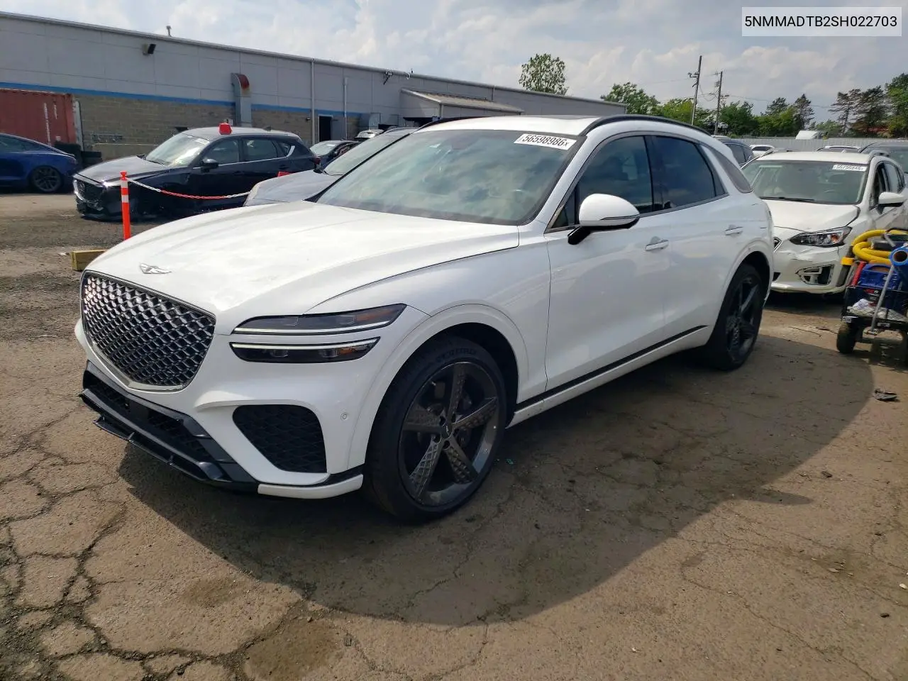 2025 Genesis Gv70 2.5T Standard VIN: 5NMMADTB2SH022703 Lot: 56598986