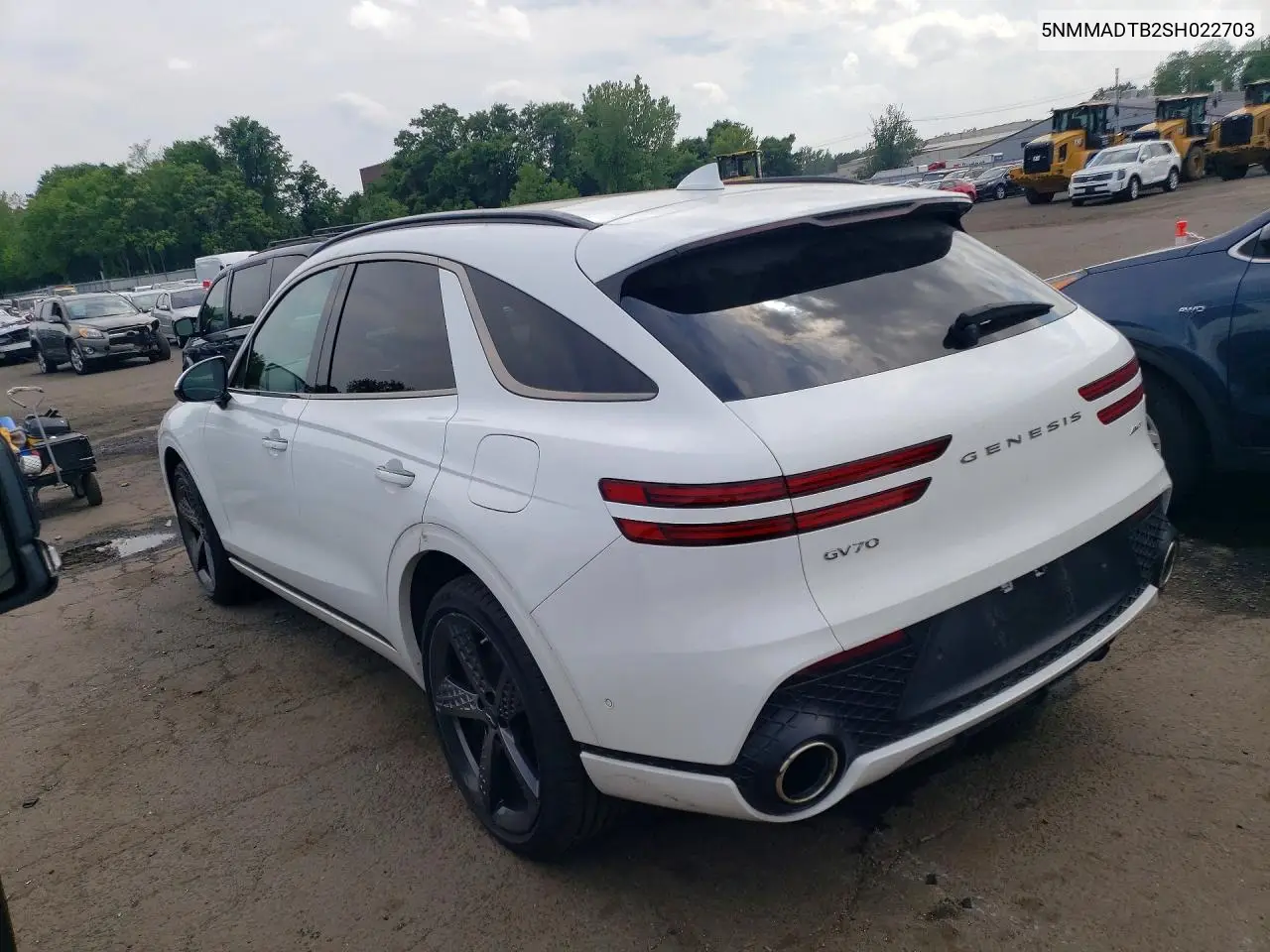 2025 Genesis Gv70 2.5T Standard VIN: 5NMMADTB2SH022703 Lot: 56598986