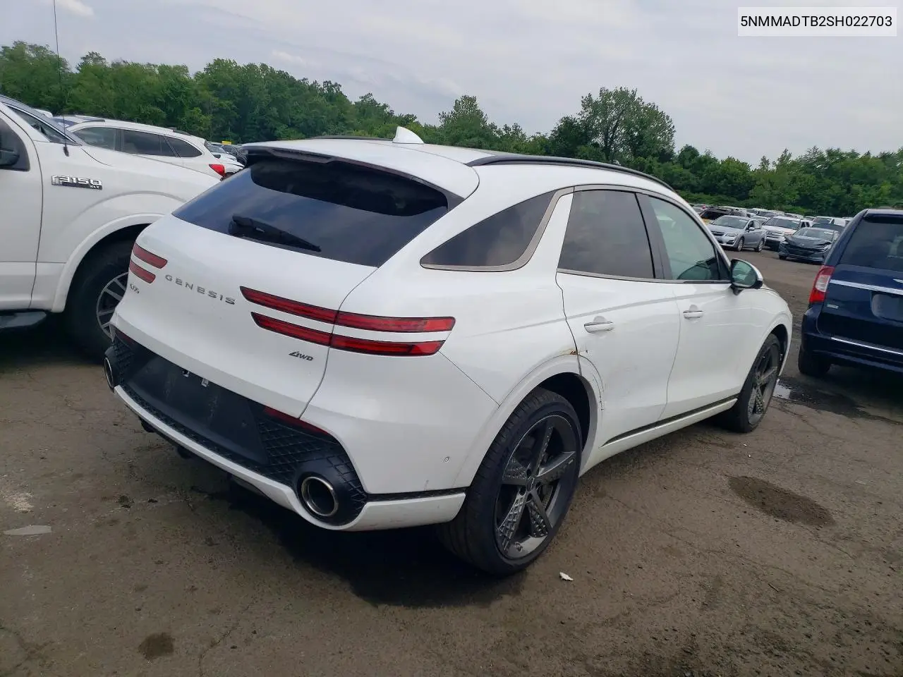 2025 Genesis Gv70 2.5T Standard VIN: 5NMMADTB2SH022703 Lot: 56598986