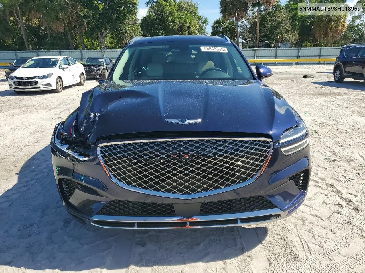 2025 Genesis Gv70 2.5T Standard VIN: 5NMMADTB9SH018969 Lot: 56949356