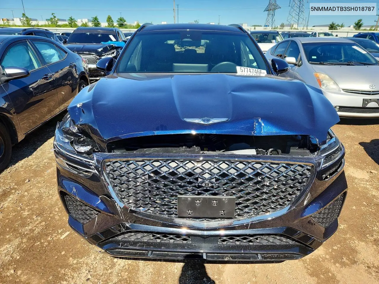 2025 Genesis Gv70 2.5T Standard VIN: 5NMMADTB3SH018787 Lot: 57747466