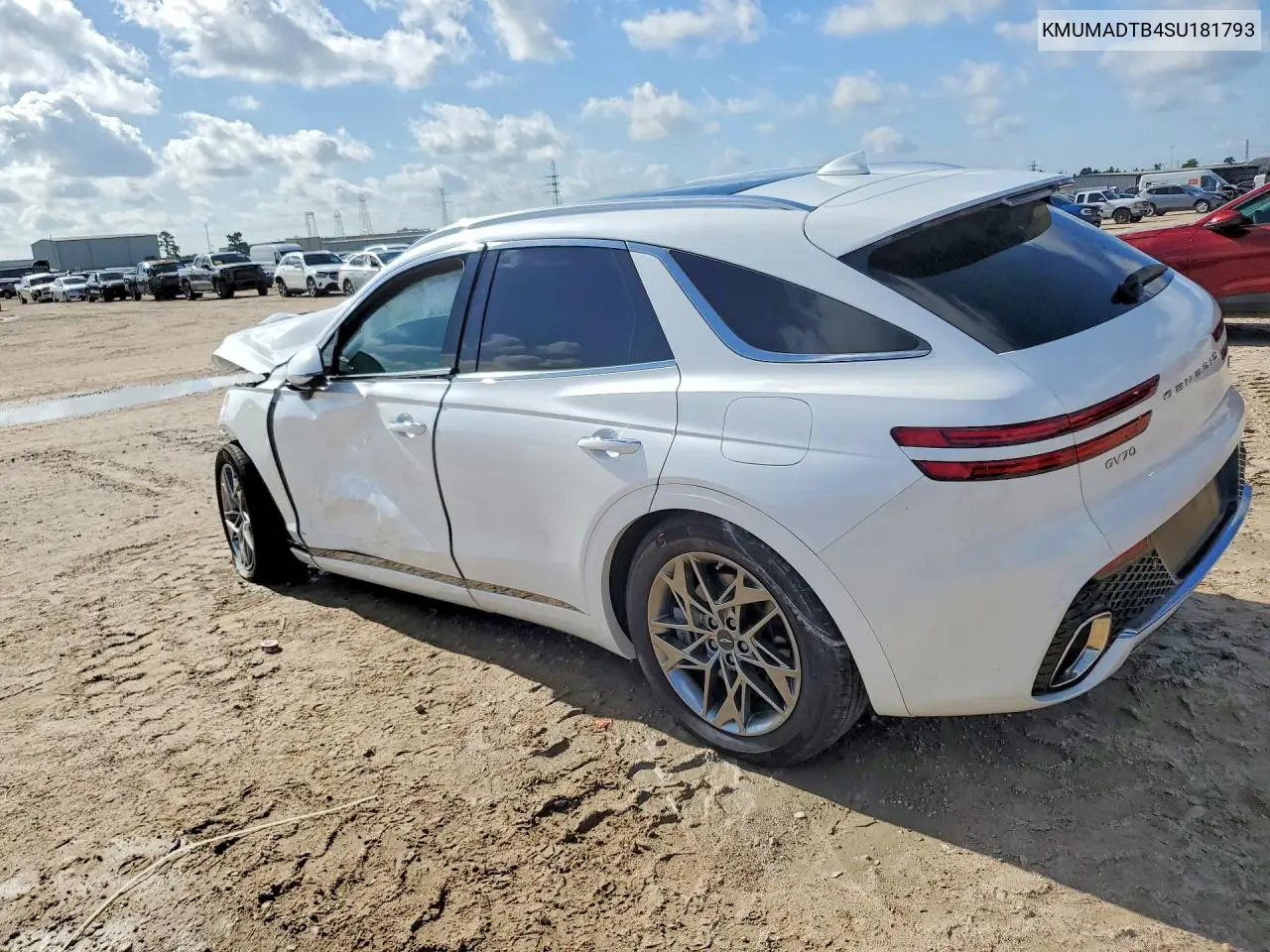2025 Genesis Gv70 2.5T Standard VIN: KMUMADTB4SU181793 Lot: 60268866
