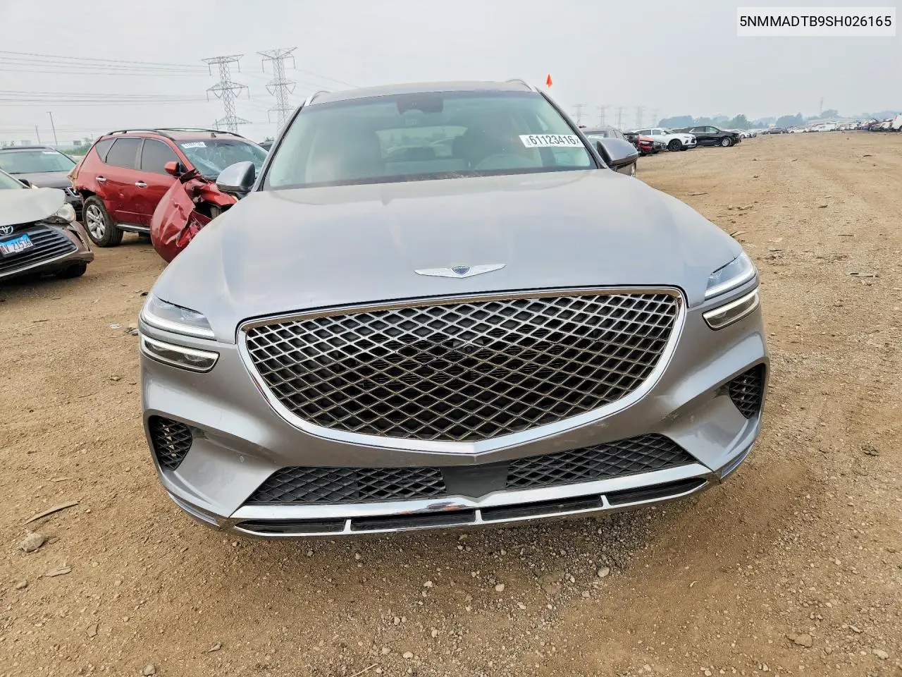 2025 Genesis Gv70 2.5T Standard VIN: 5NMMADTB9SH026165 Lot: 61123416