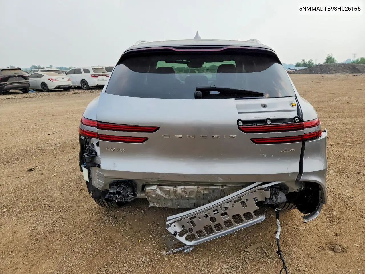 2025 Genesis Gv70 2.5T Standard VIN: 5NMMADTB9SH026165 Lot: 61123416