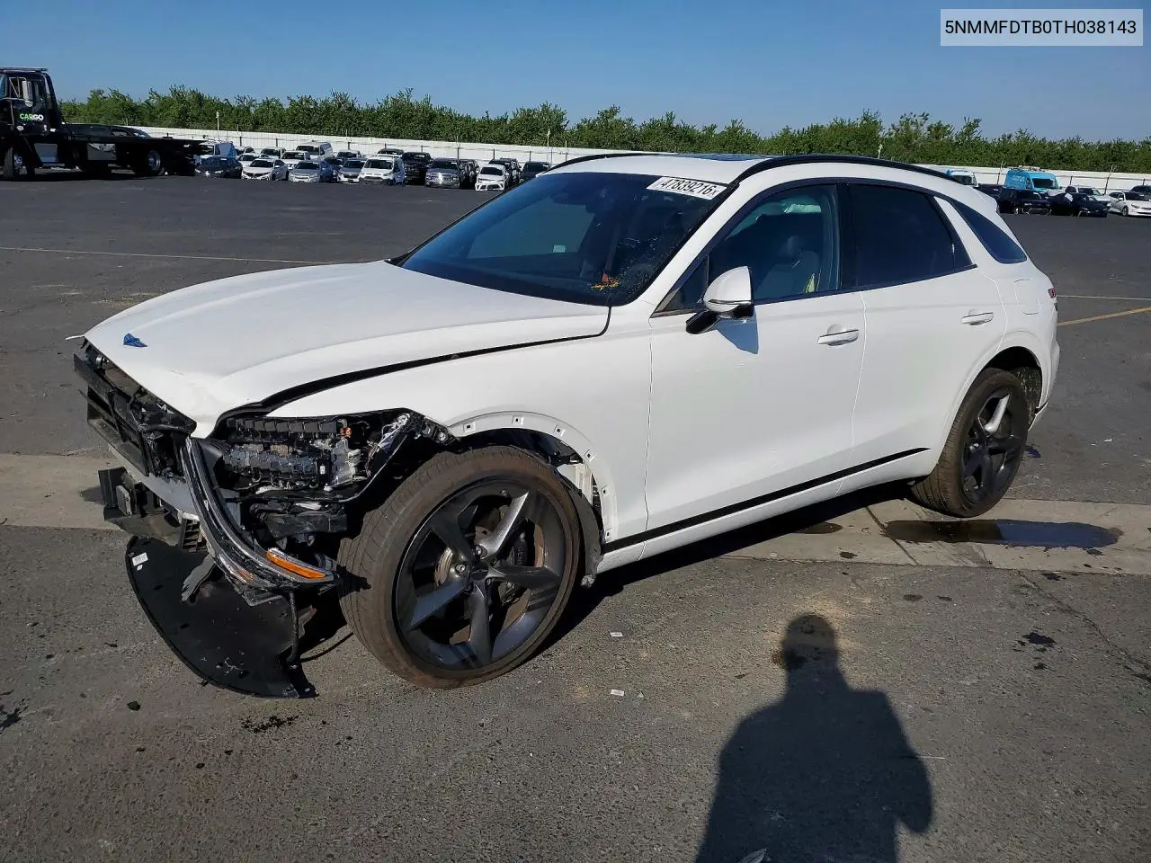 2026 Genesis Gv70 Sport Prestige VIN: 5NMMFDTB0TH038143 Lot: 47839216
