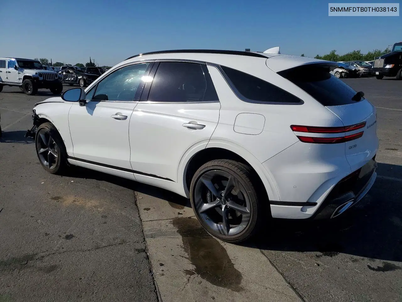 2026 Genesis Gv70 Sport Prestige VIN: 5NMMFDTB0TH038143 Lot: 47839216