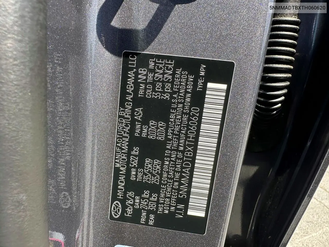 2026 Genesis Gv70 2.5T Standard VIN: 5NMMADTBXTH060620 Lot: 53581126