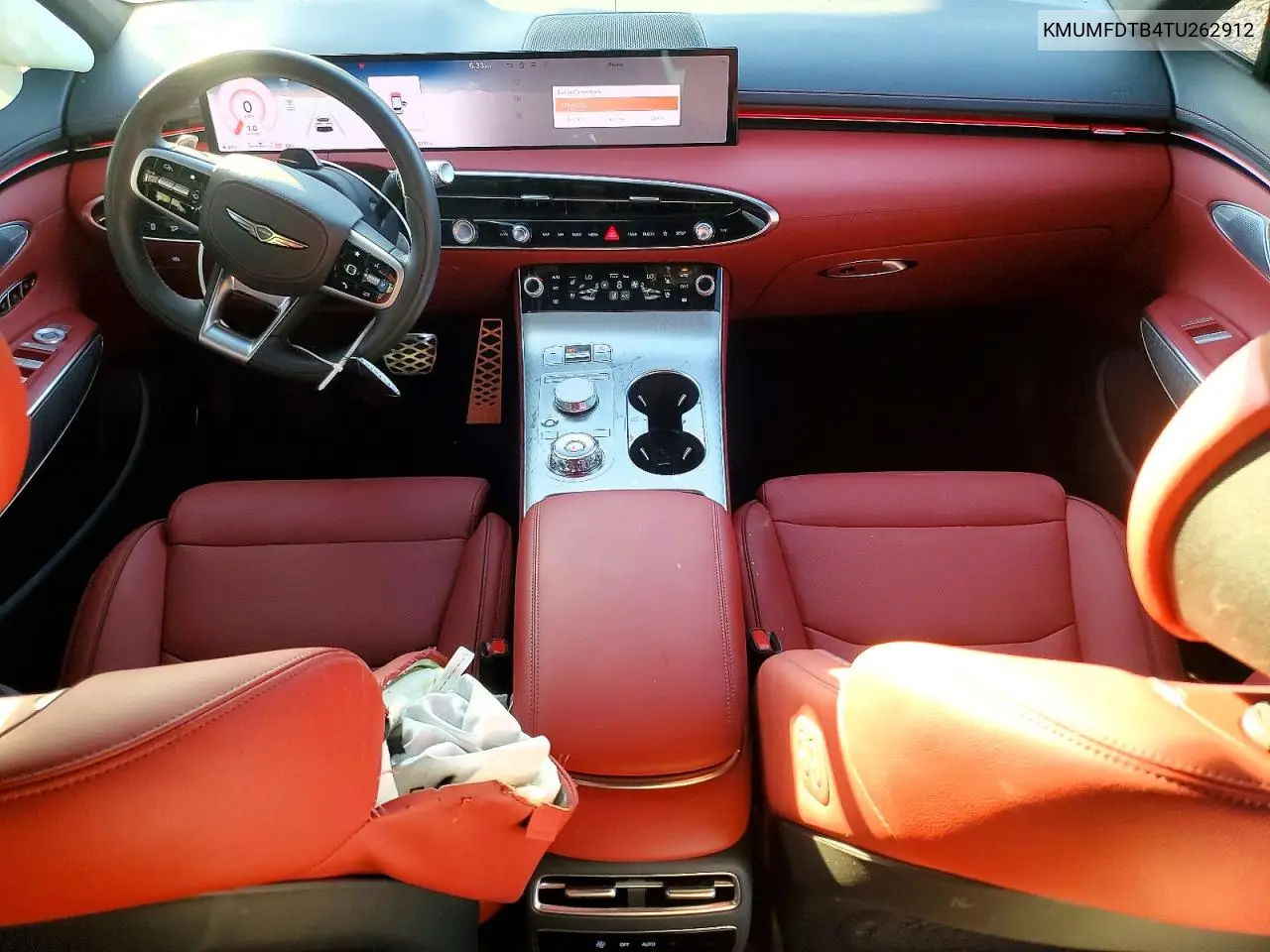 2026 Genesis Gv70 Sport Prestige VIN: KMUMFDTB4TU262912 Lot: 58128546
