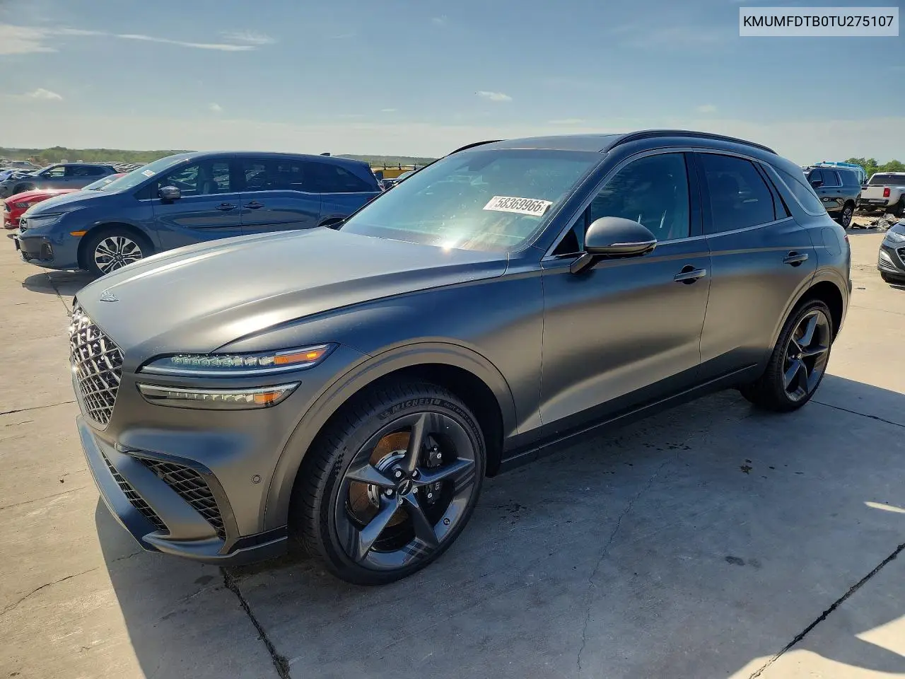 2026 Genesis Gv70 Sport Prestige VIN: KMUMFDTB0TU275107 Lot: 58369966