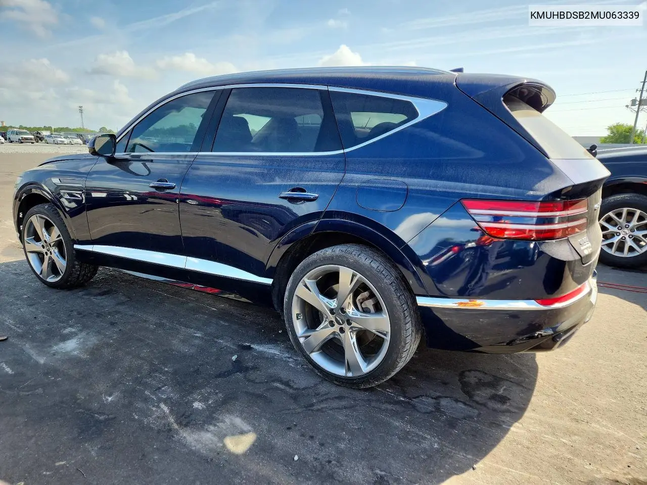 2021 Genesis Gv80 2.5T VIN: KMUHBDSB2MU063339 Lot: 48035286