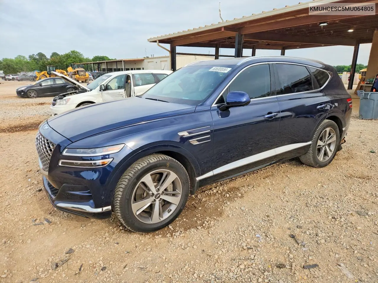 2021 Genesis Gv80 3.5T VIN: KMUHCESC5MU064805 Lot: 50680856
