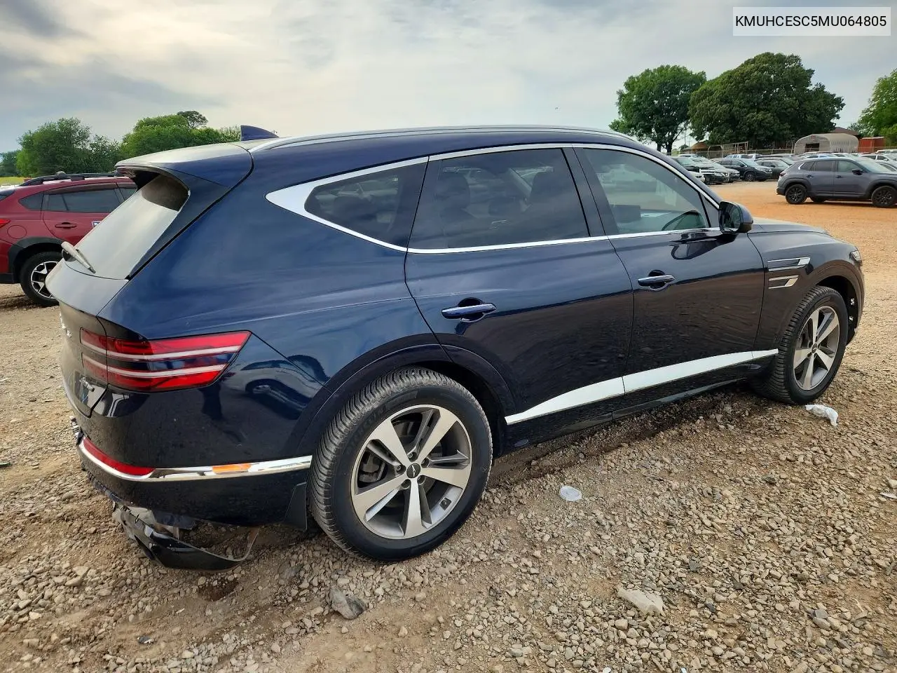 2021 Genesis Gv80 3.5T VIN: KMUHCESC5MU064805 Lot: 50680856