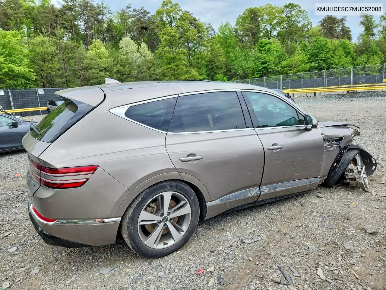 2021 Genesis Gv80 3.5T VIN: KMUHCESC7MU052008 Lot: 51245906