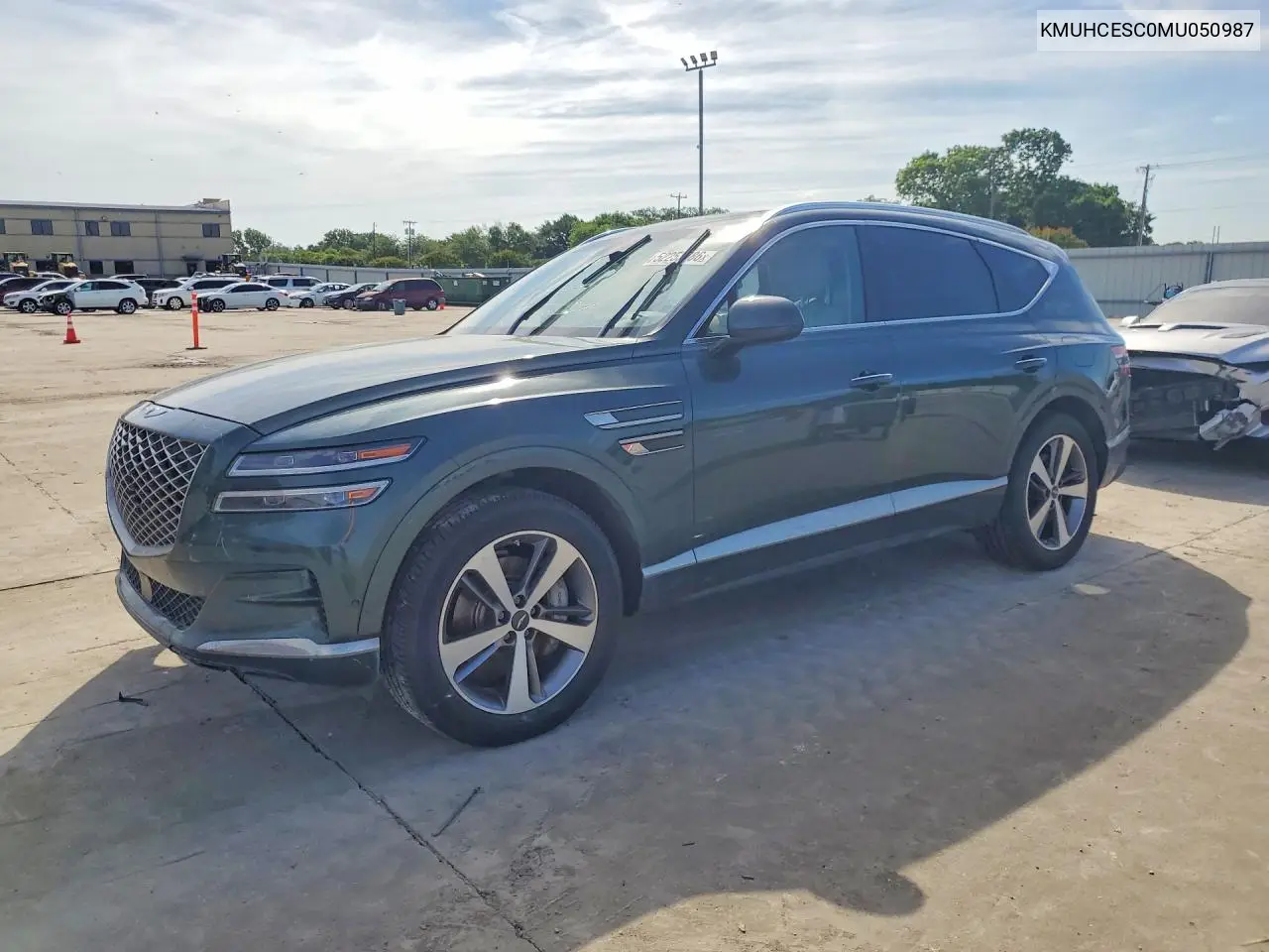 2021 Genesis Gv80 3.5T VIN: KMUHCESC0MU050987 Lot: 52253786